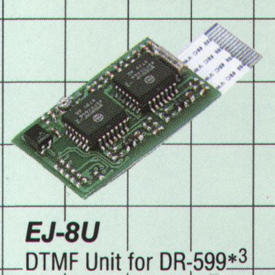 ALINCO EJ-8U, Unid DTMF p/DR-590/599