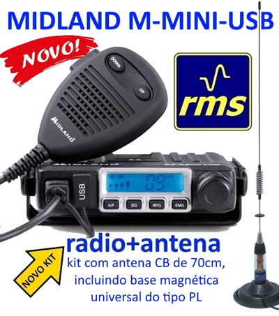 KIT MIDLAND M-MINI-USB + MLC-70