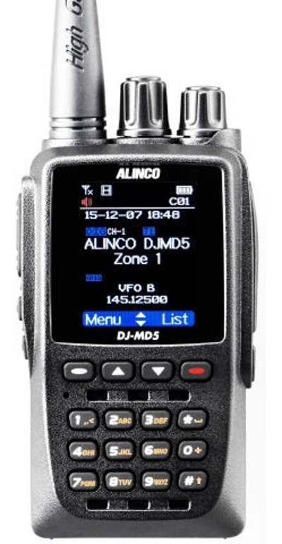 ALINCO DJ-MD5XEG, portátil DMR