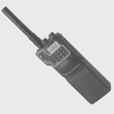ADI AT-18, Radio port VHF (Banda Amador) c/caixa pilhas