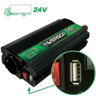 INV 24V>220V/600W - RMS - Loja de equipamento eletrónico