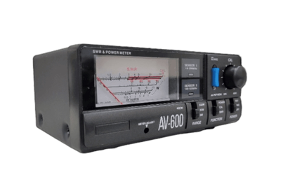 AV-600/RS-600, medidor swr/pwr 1.8-160/140-525 MHz 400W