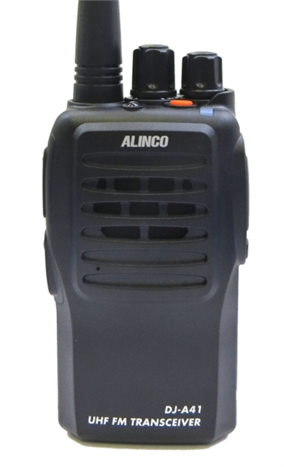 ALINCO DJ-A41E, transceptor portátil profissional UHF 400-470MHz