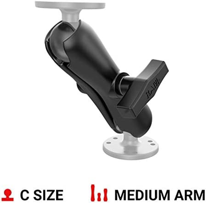 RAM-201U-D RAM Double Socket Arm - C Size Long