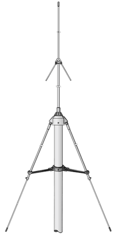 SIRIO STARDUSTER M-400, antena base para CB