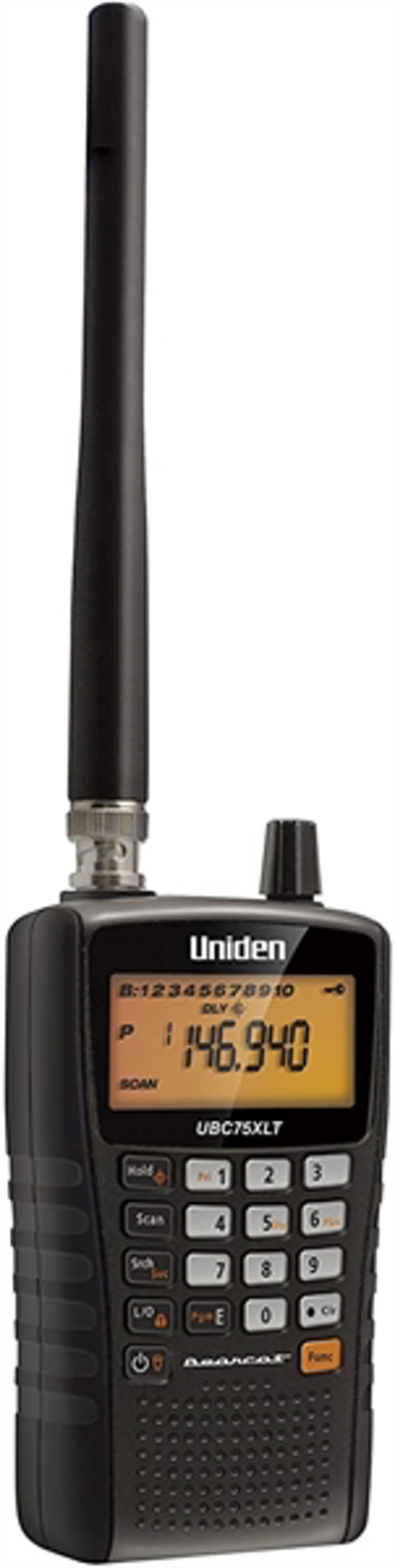 Uniden UBC75XLT, receptor scanner portátil