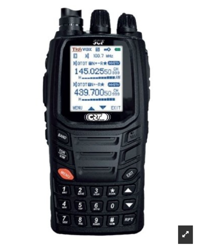 CRT 5CF, portátil twin-band vhf+uhf