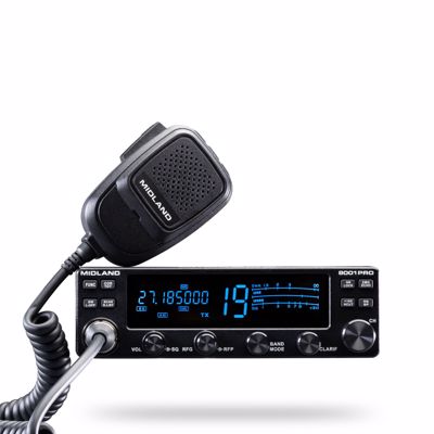 MIDLAND 8001-PRO, equipamento CB am/fm/ssb