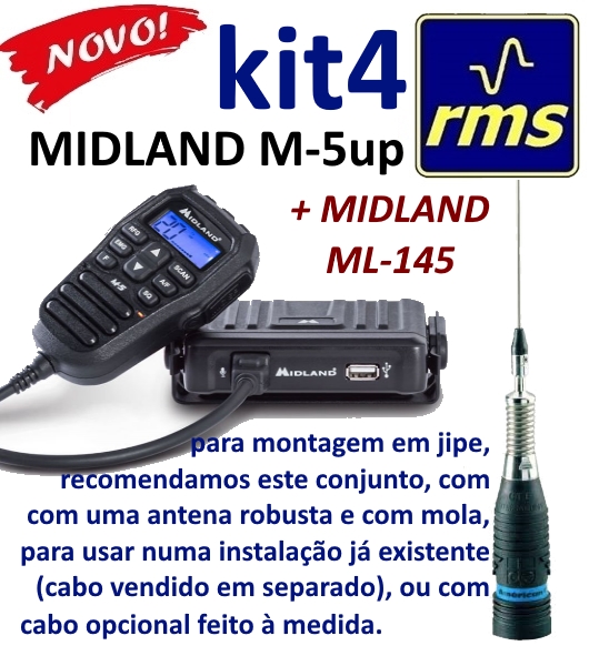 MIDLAND M-5up + antena MIDLAND ML-145