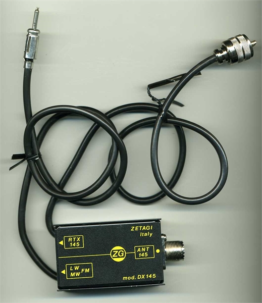 ZETAGI DX-145, duplexer vhf/radio