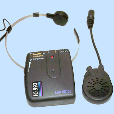 IC-993, Intercom c/fio p/moto c/radioFM