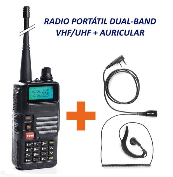 KOMBIX UV5R + AURICULAR
