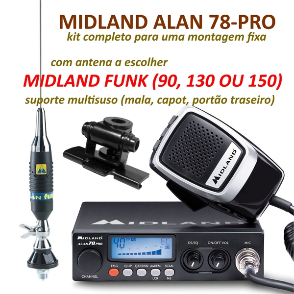 Midland Alan-78 PRO + FUNK 130+RB-400